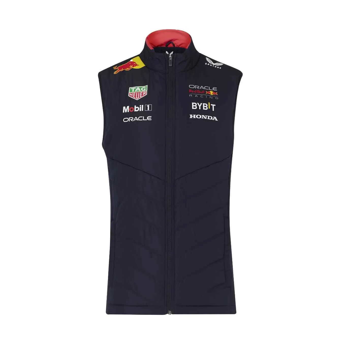 Gilet RED BULL Castore Team Replica Bleu Unisexe RBR24_GIL_TEA