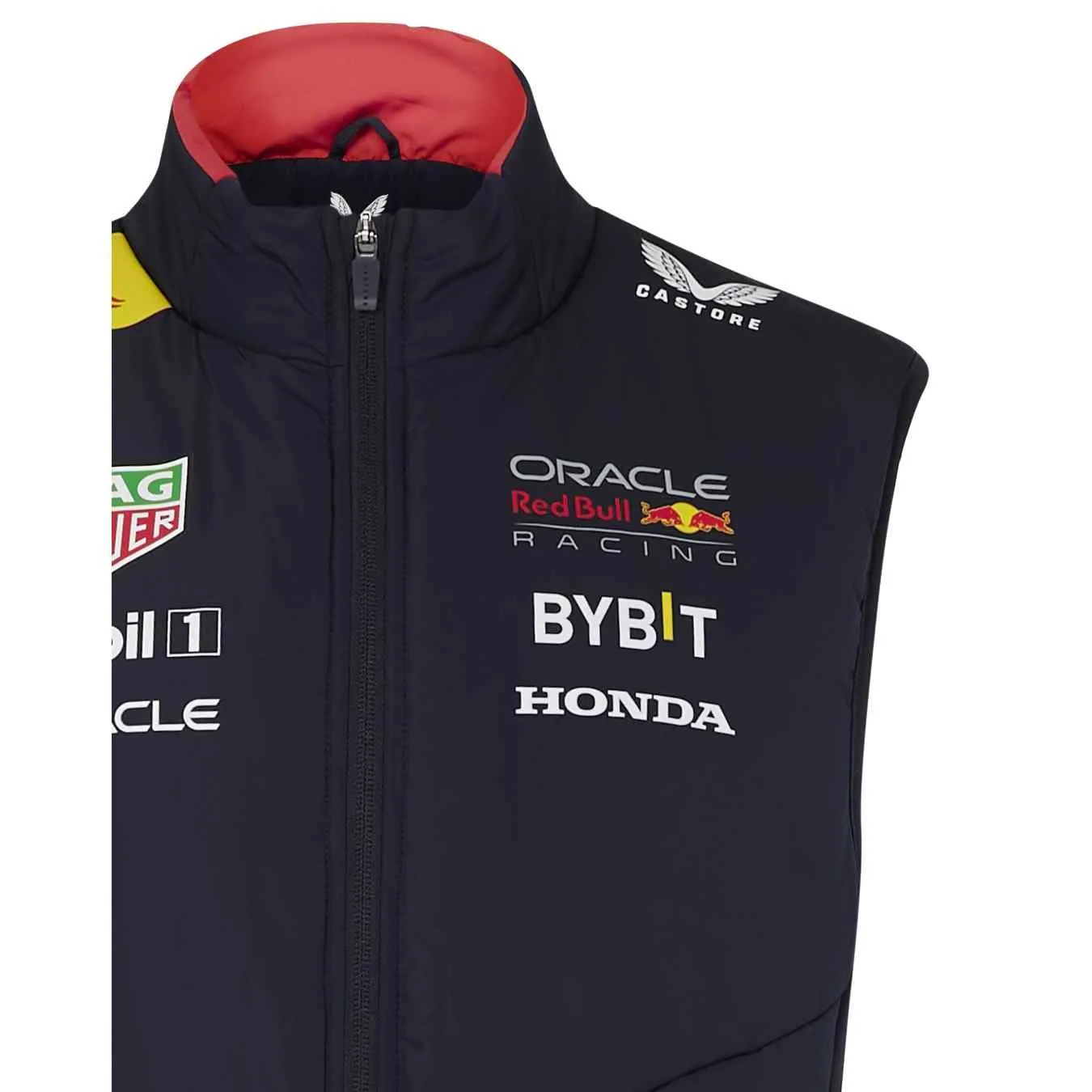 Gilet RED BULL Castore Team Replica Bleu Unisexe RBR24_GIL_TEA