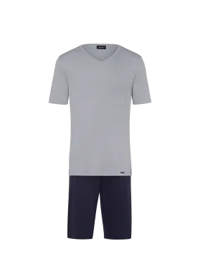 HANRO  Pyjama en coton - Gris