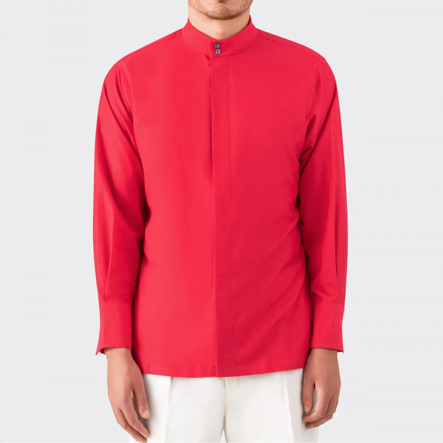 Haversack : Chemise Col Officier : Rouge