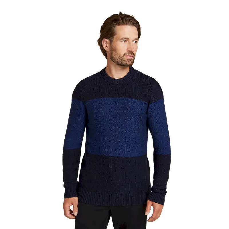 Icebreaker Waypoint Crewe Sweater - Pull en laine mérinos homme I Hardloop