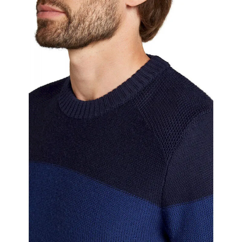 Icebreaker Waypoint Crewe Sweater - Pull en laine mérinos homme I Hardloop