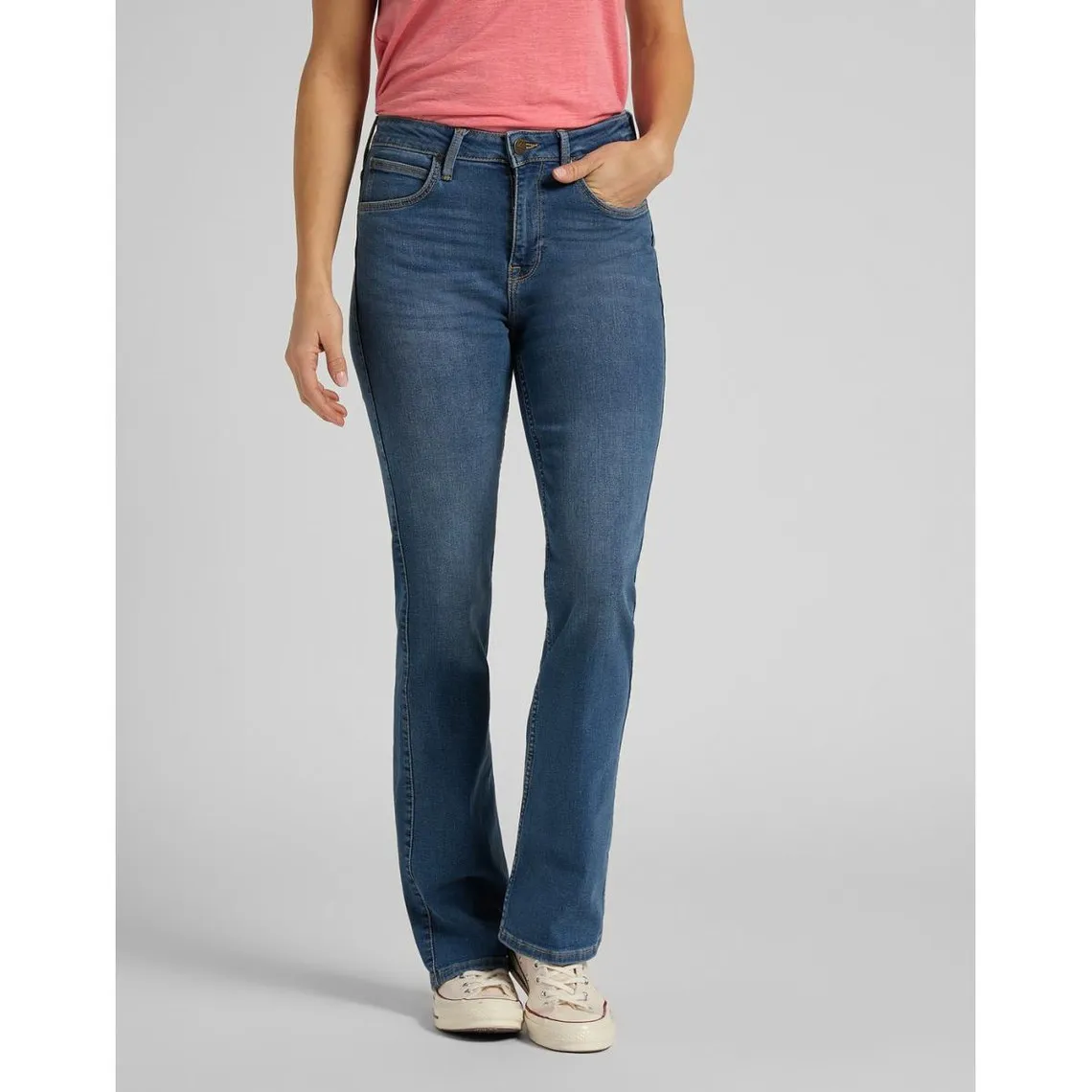 Jean Femme BREESE bleu en coton | 3 Suisses