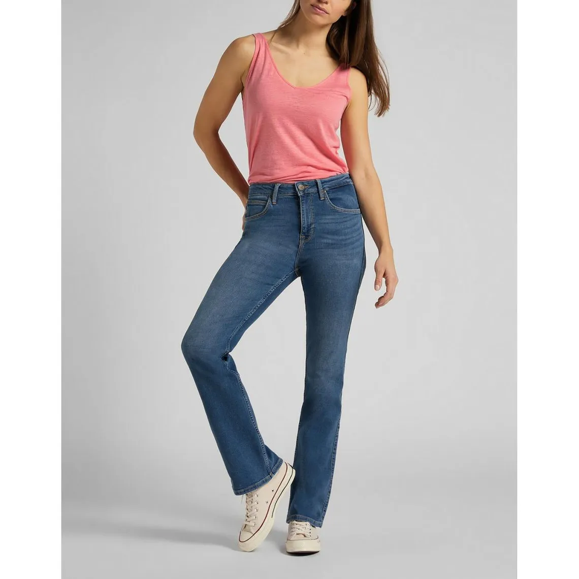 Jean Femme BREESE bleu en coton | 3 Suisses