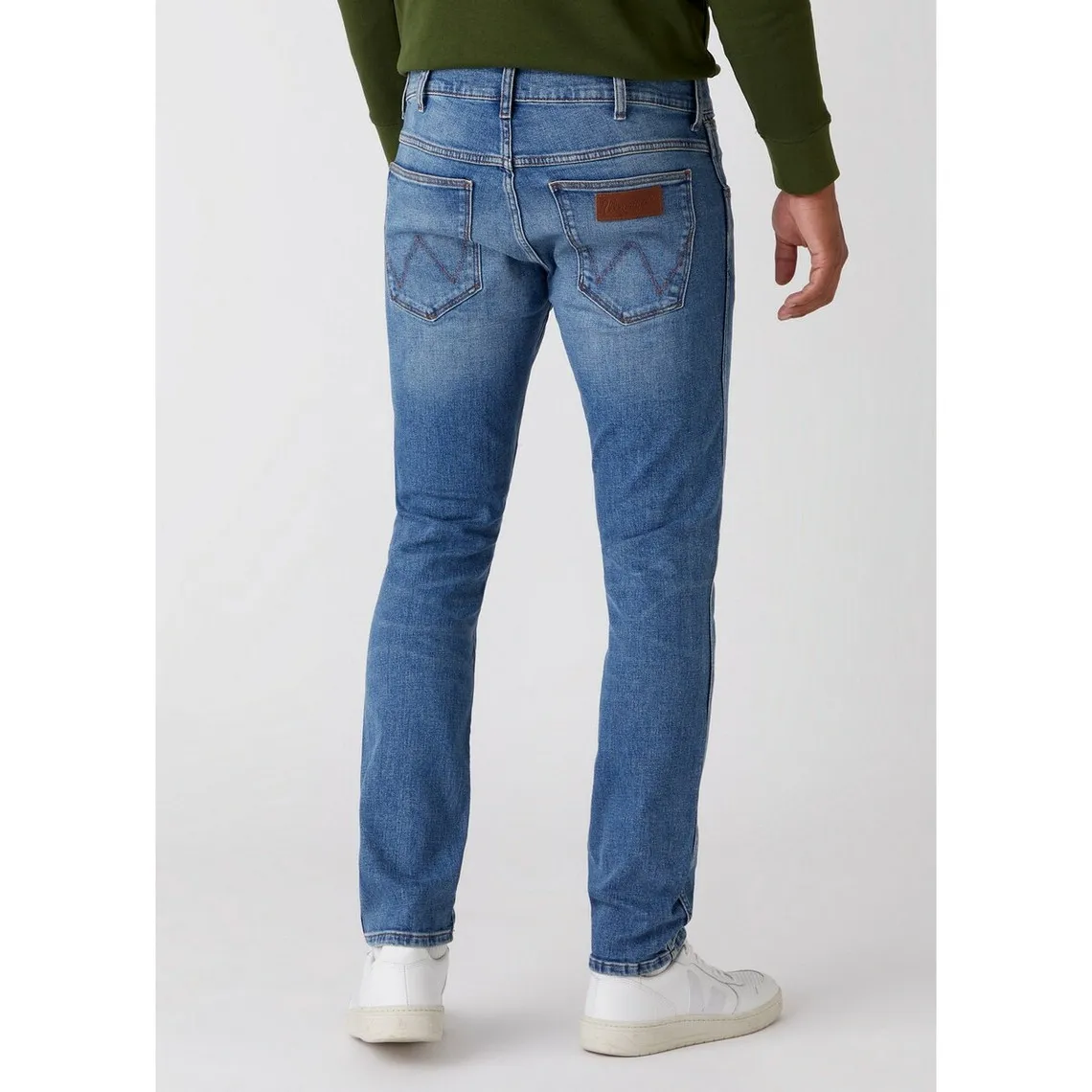 Jean Homme Larston bleu clair en coton | 3 Suisses