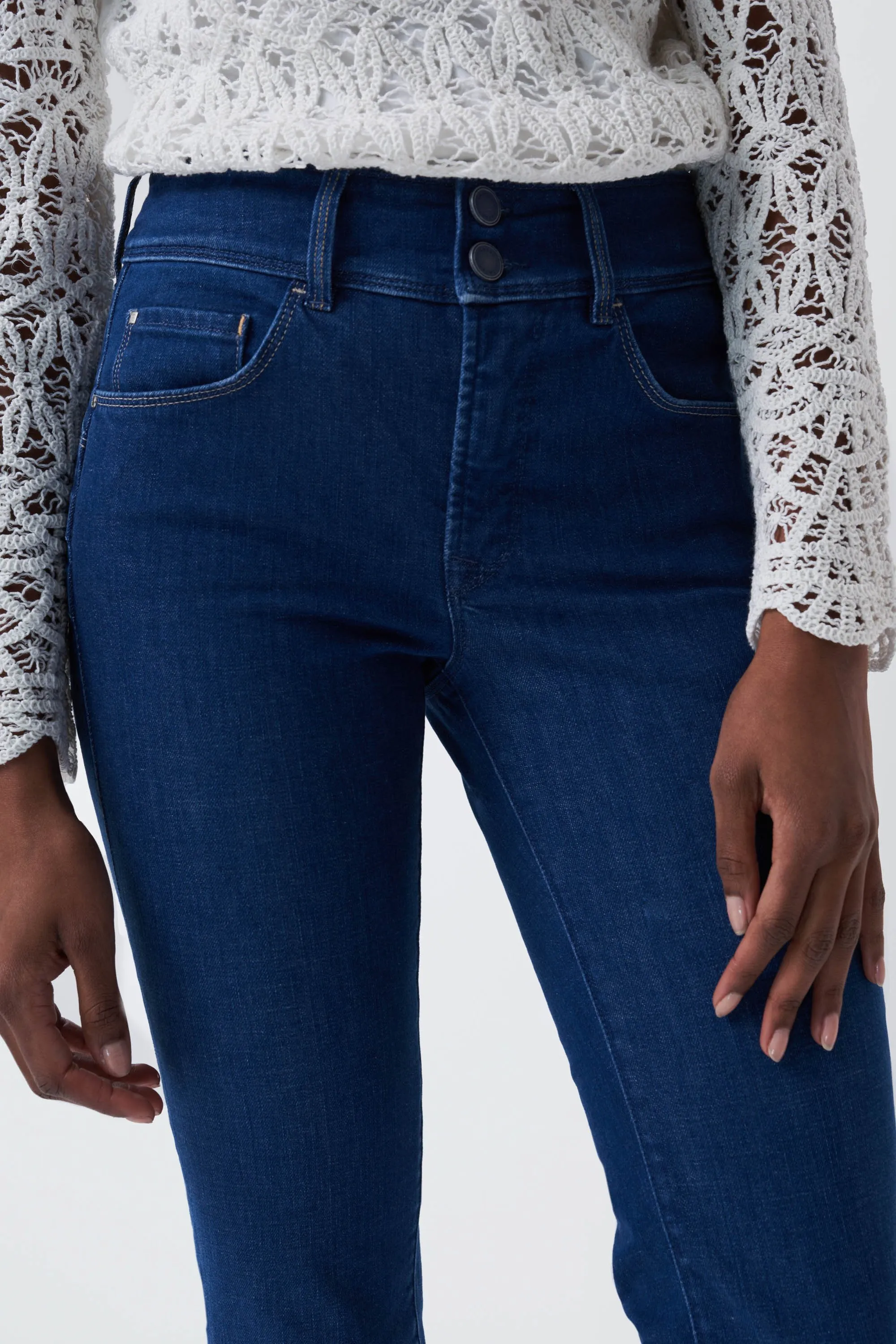 Jean Push In Secret slim bleu moyennement foncé