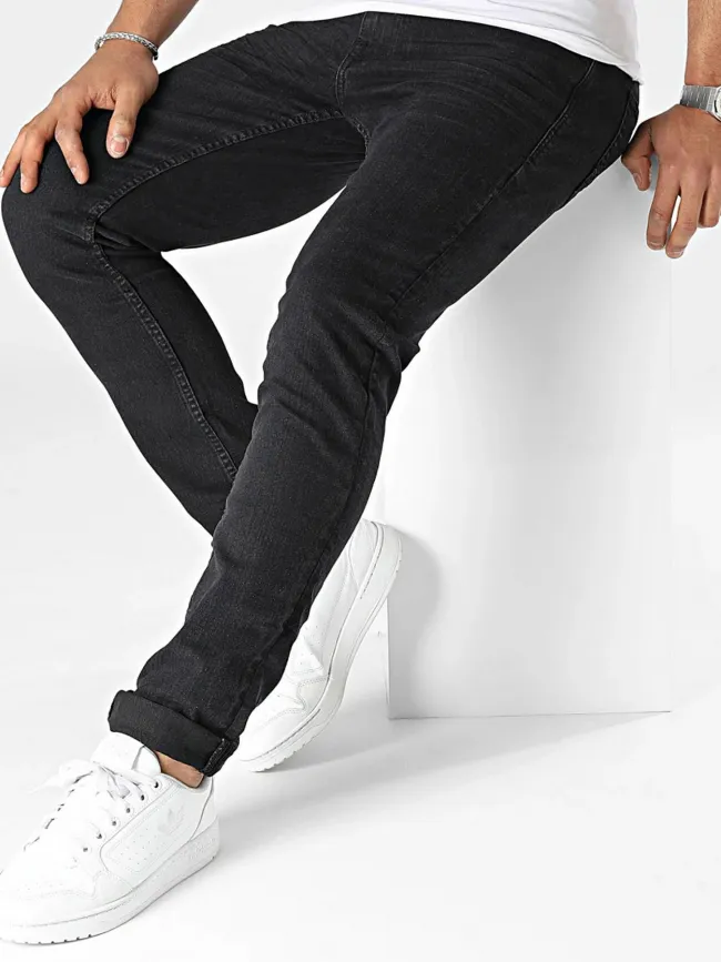 Jean regular fit twister noir homme - Blend | wimod