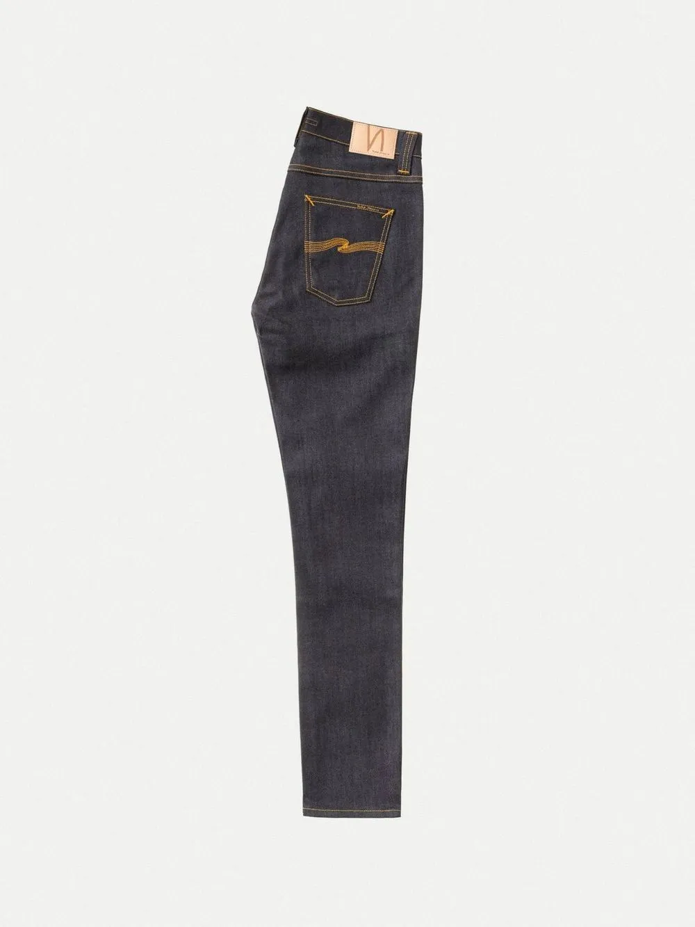 Jean slim en coton bio | brut "lean dean dry 16 dips" homme - Nudie Jeans