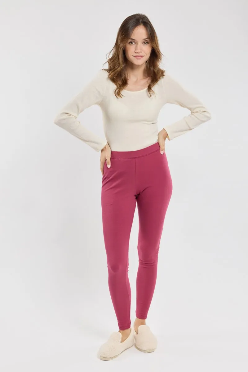 Legging côte 2x2 - coton