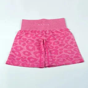 Legging Short Sport Léopard Rose