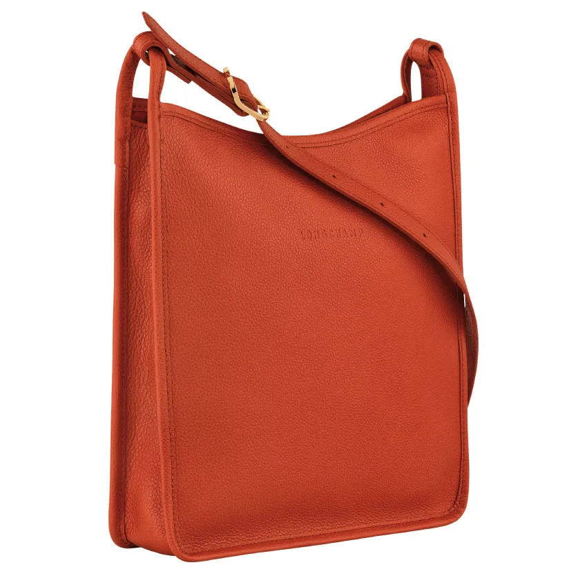 Longchamp Le Foulonné Sac Porté Travers Zippée M Paprika