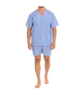 Men's Short Sleeve Shirt Pajamas KL30195