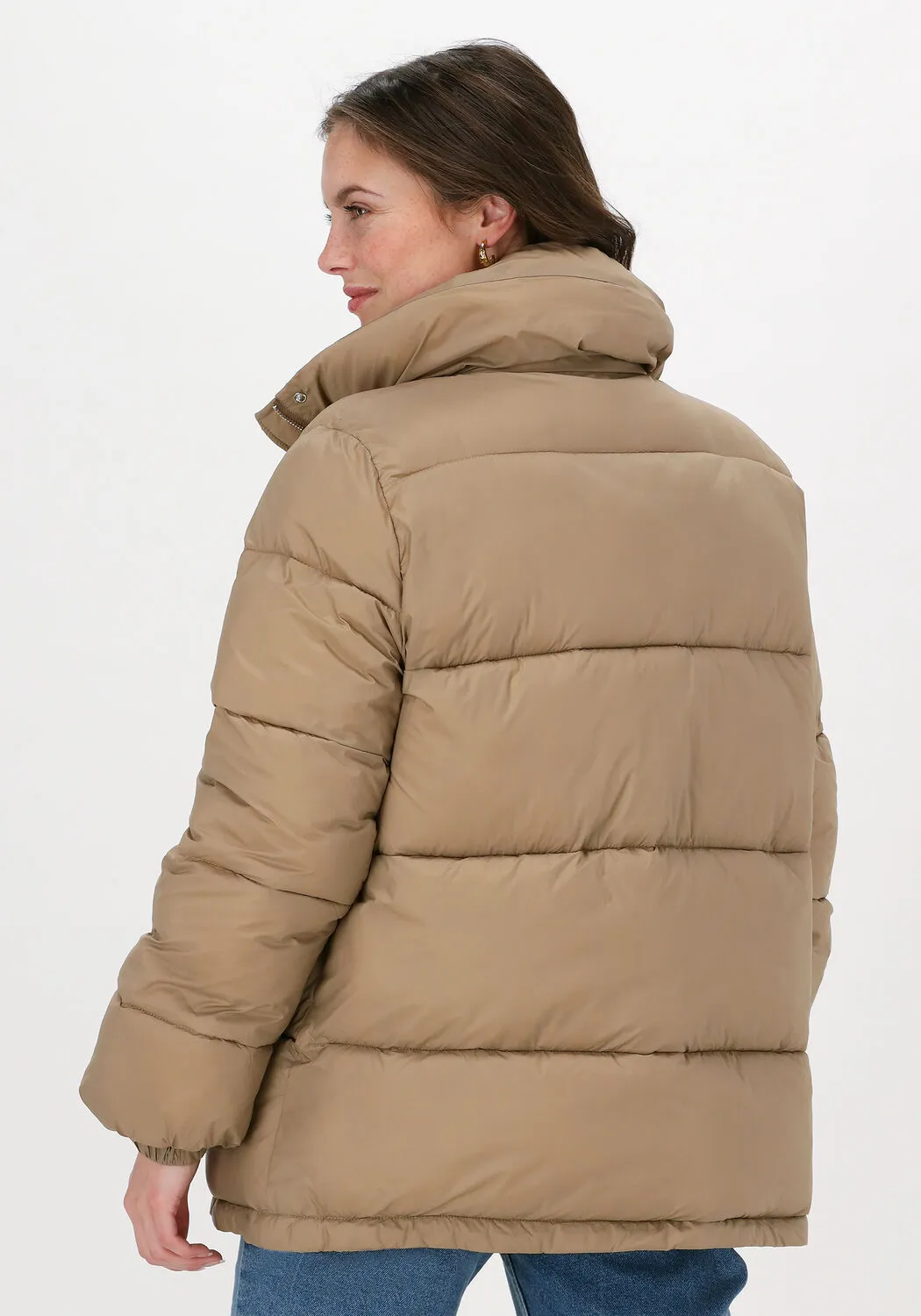 modström veste matelassé kyle coat en camel