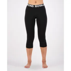 Mons Royale Cascade Merino Flex 3/4 Legging - Collant thermique laine mérinos femme