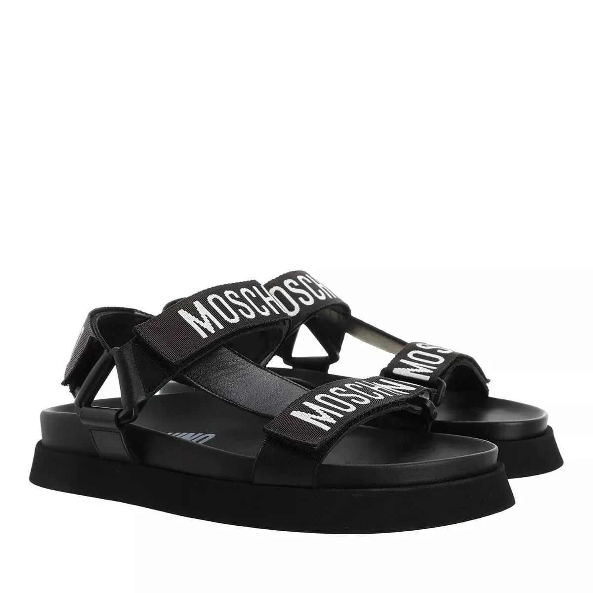 Moschino Moschino Sandals Nero/Bianco | Sandale