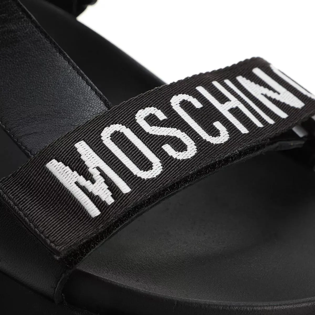 Moschino Moschino Sandals Nero/Bianco | Sandale