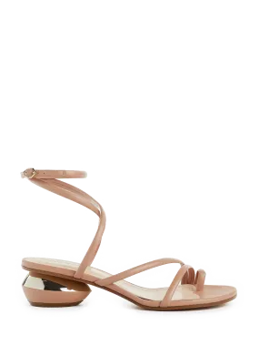 NICHOLAS KIRKWOOD  Sandales Beya en cuir d'agneau - Beige