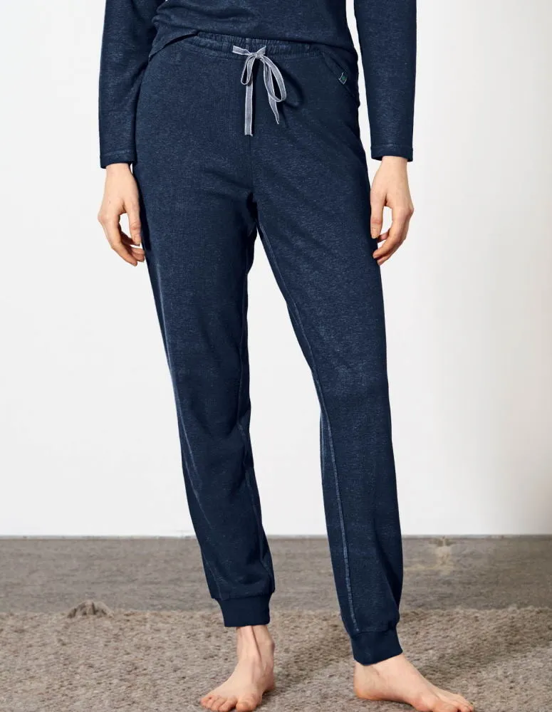 Pantalon de pyjama unisexe chanvre et coton bio Taille L