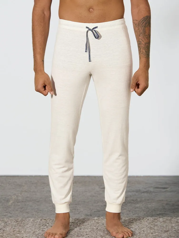 Pantalon de pyjama unisexe chanvre et coton bio Taille L