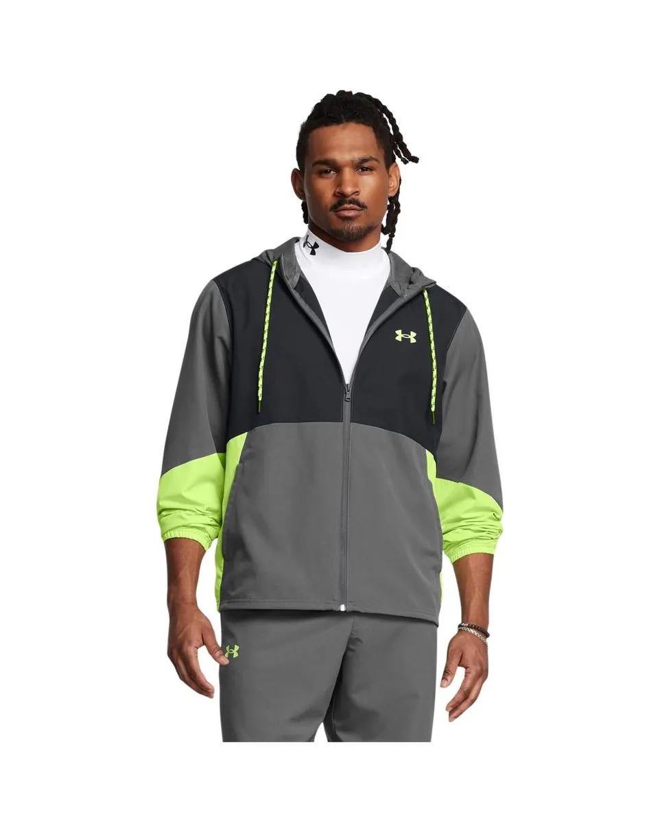 Pantalon Homme UA LEGACY WINDBREAKER PANT Gris