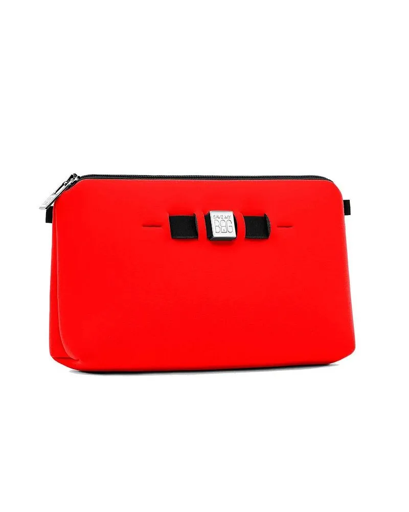 Pochette travel pouch red coat save my bag lycra neoprene