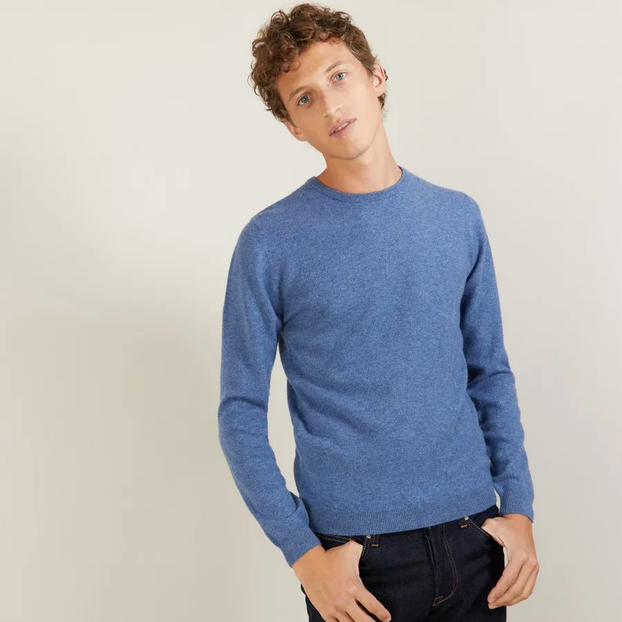 Pull col rond en cachemire - Evain