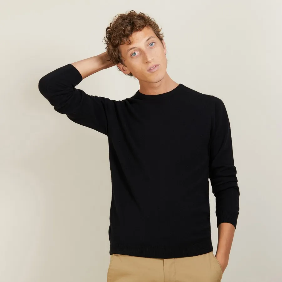 Pull col rond en cachemire - Evain