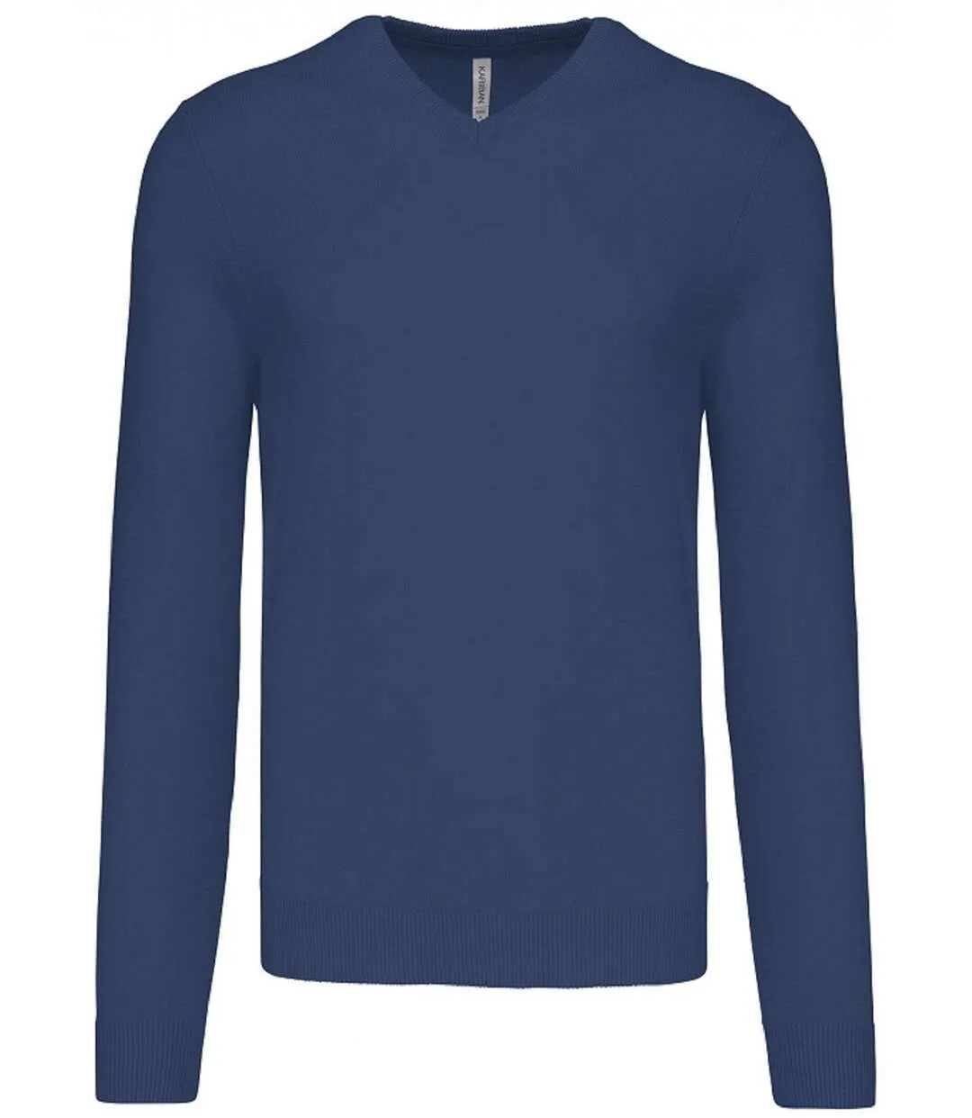 Pull col V homme - K965 - bleu deep