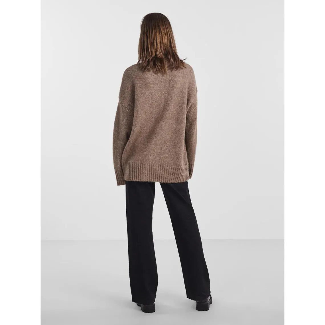 Pull en maille marron Sia | 3 Suisses