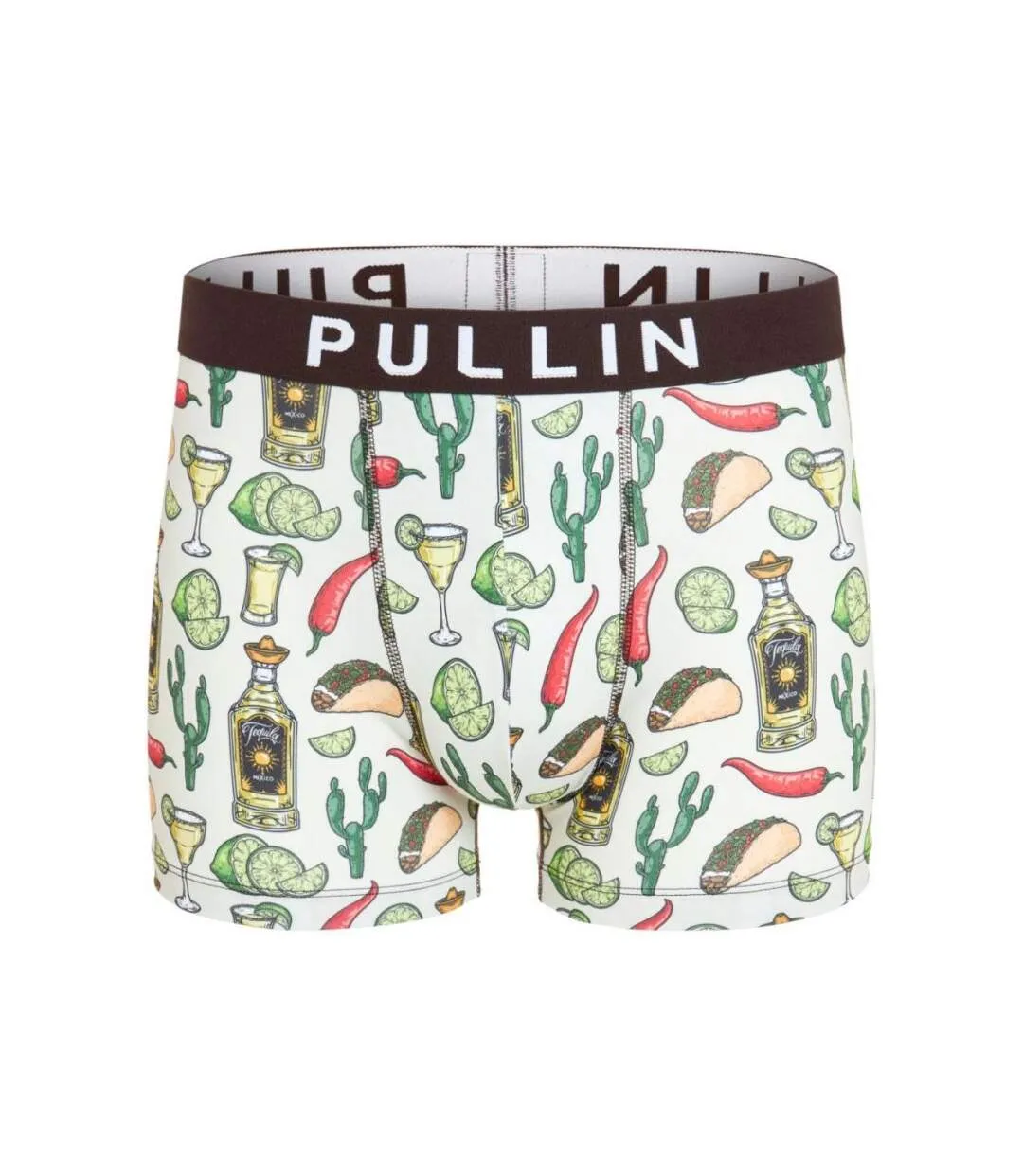 PULL IN Boxer Homme Microfibre HEYTEQUILA Multicolore