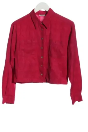 Ragazza Chemise à manches longues rouge style décontracté