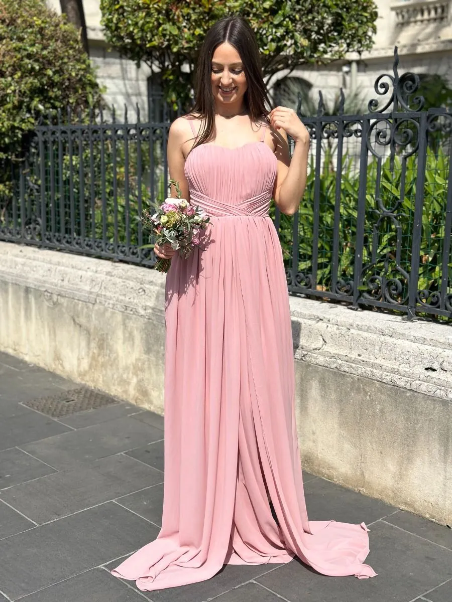 Robe Capucine Vieux Rose