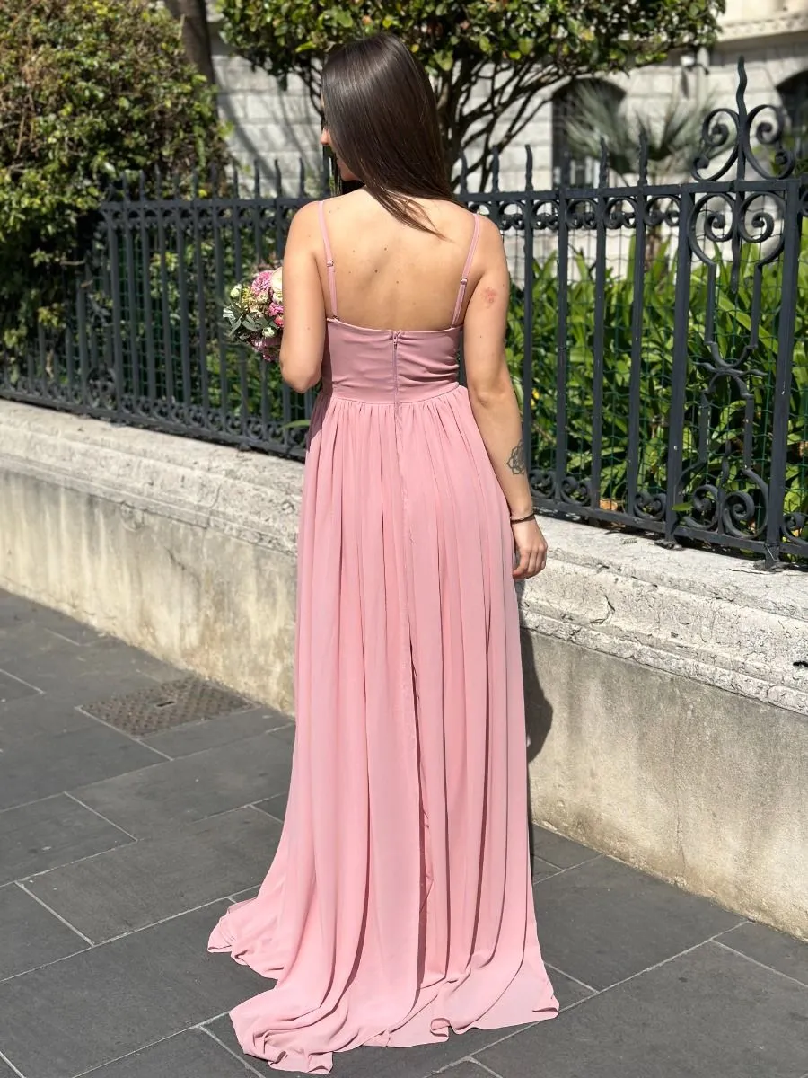 Robe Capucine Vieux Rose