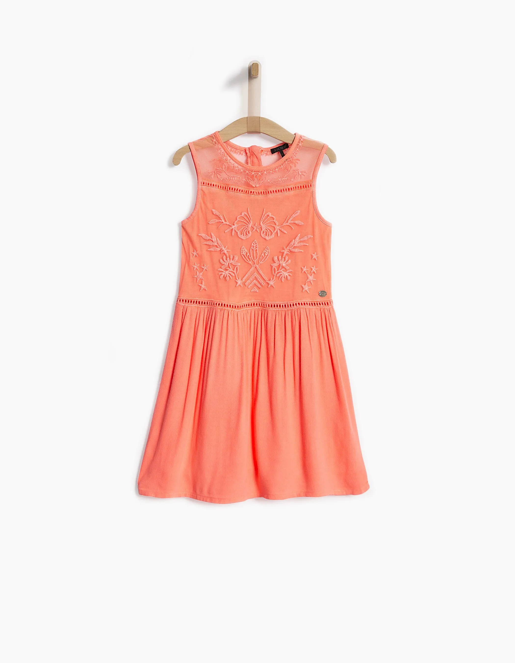 Robe rose fille