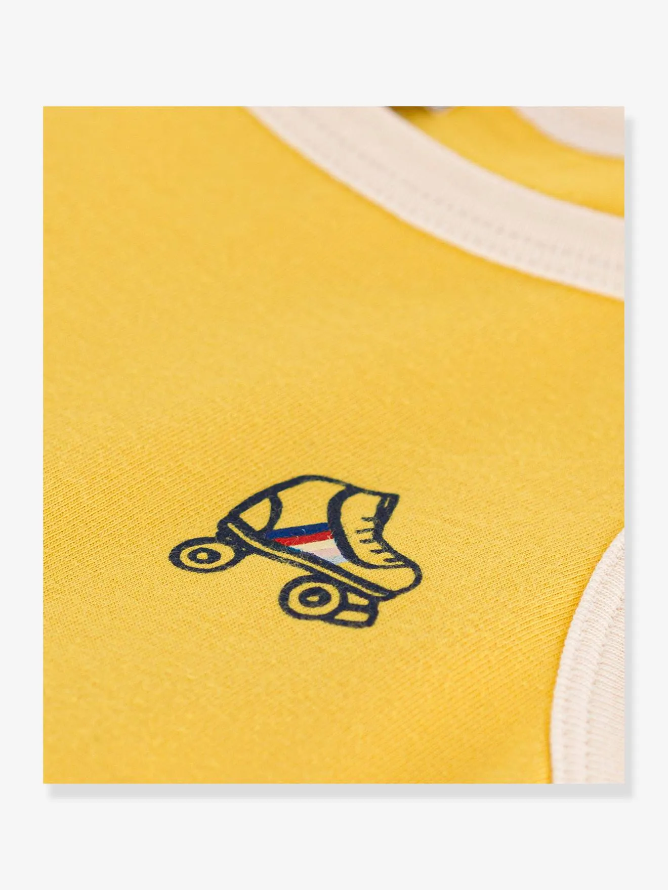 Robe sans manches PETIT BATEAU jaune - Petit Bateau