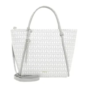 Sac Cabas Blanc/Gris Femme Tamaris Linn