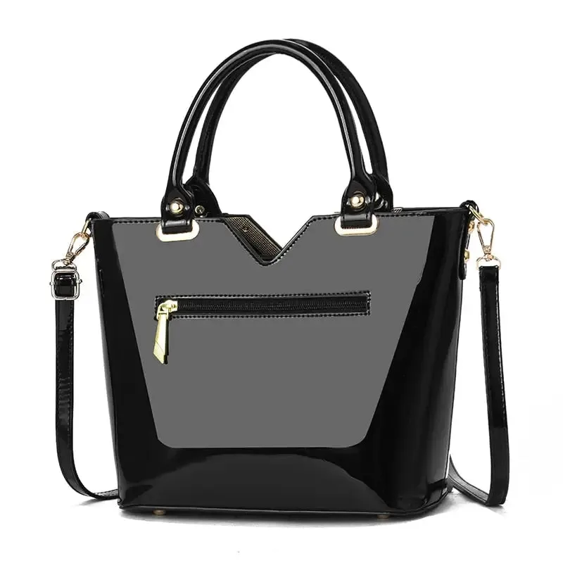 Sac Tote Bag Chic Léopard Noir