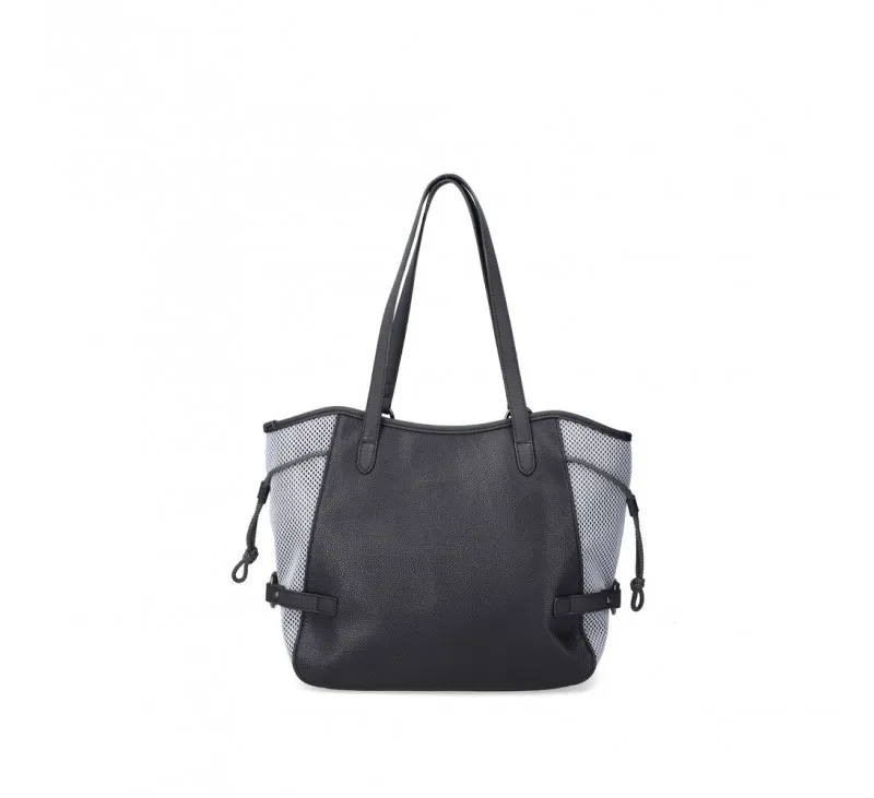 Sac à Main  Rieker H1066-00 Noir / Gris