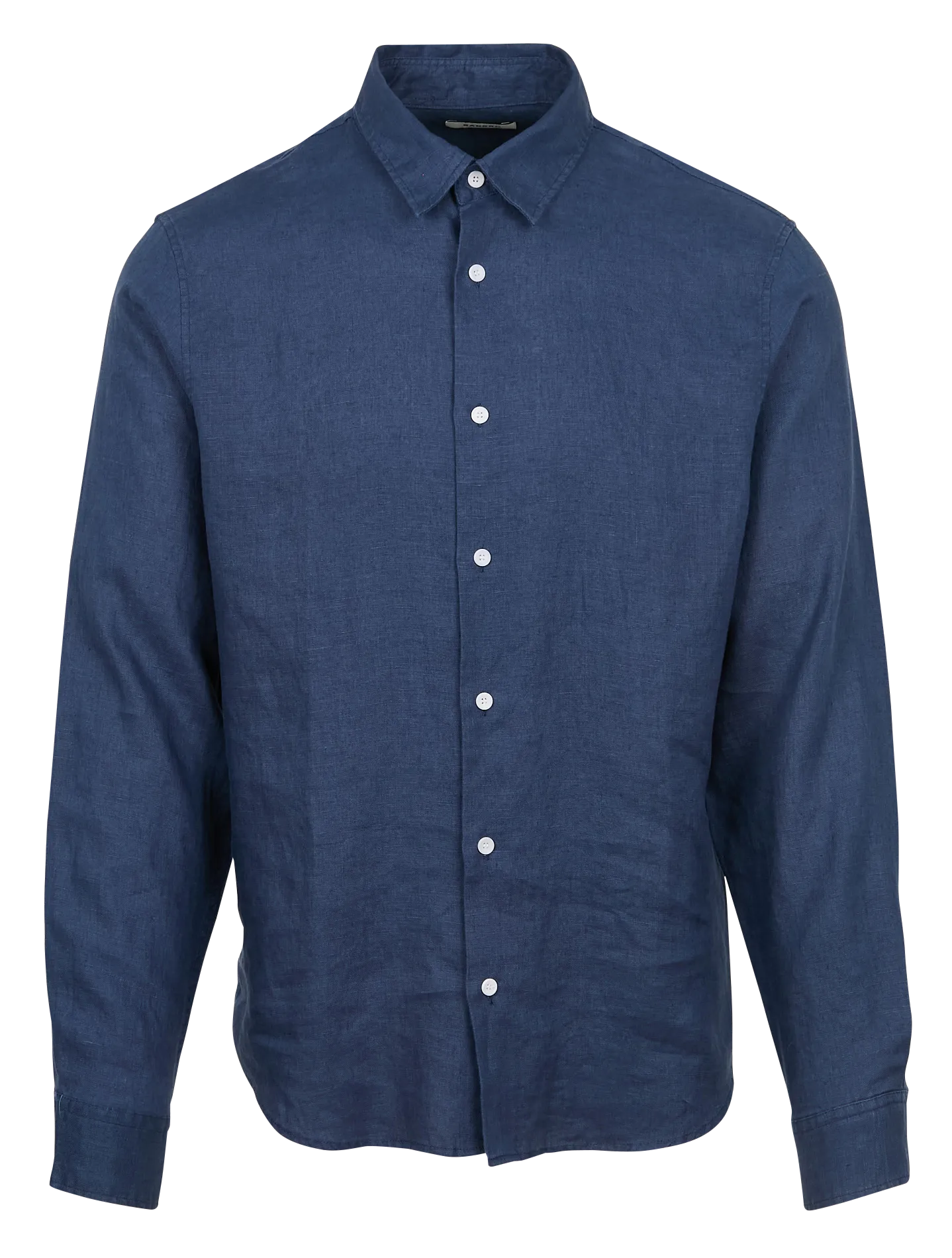 SANDRO  Chemise regular en coton et in - Bleu