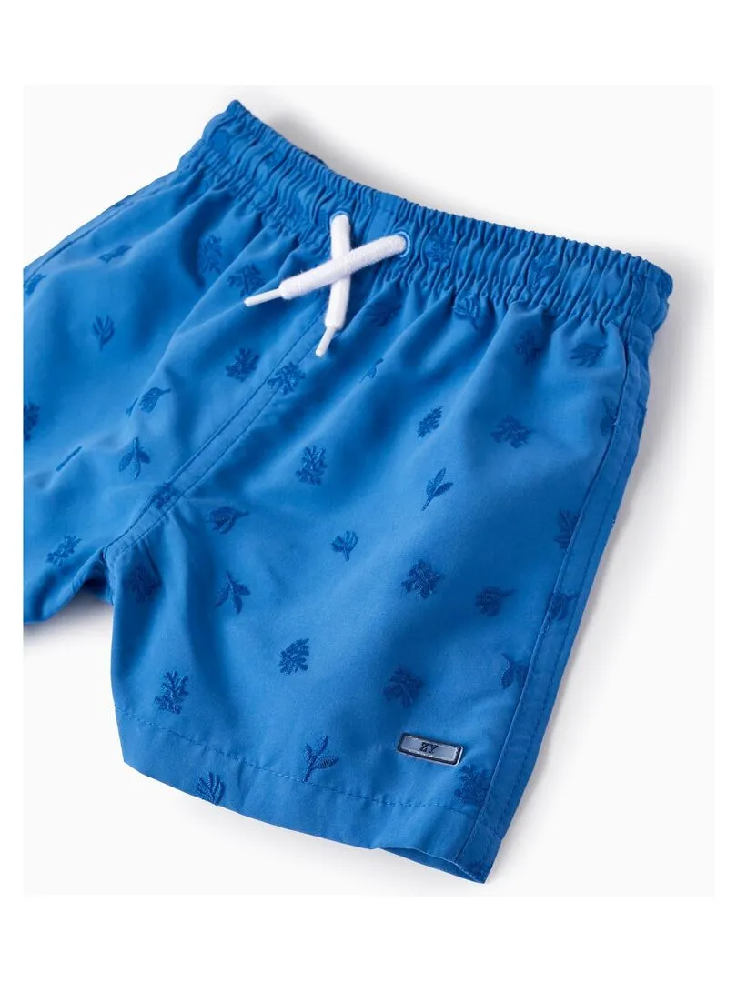 Short de Bain avec Broderies pour Bébé Garçon  PICASSO - Bleu