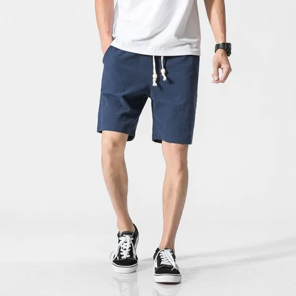 Short de bain homme avec cordon de serrage