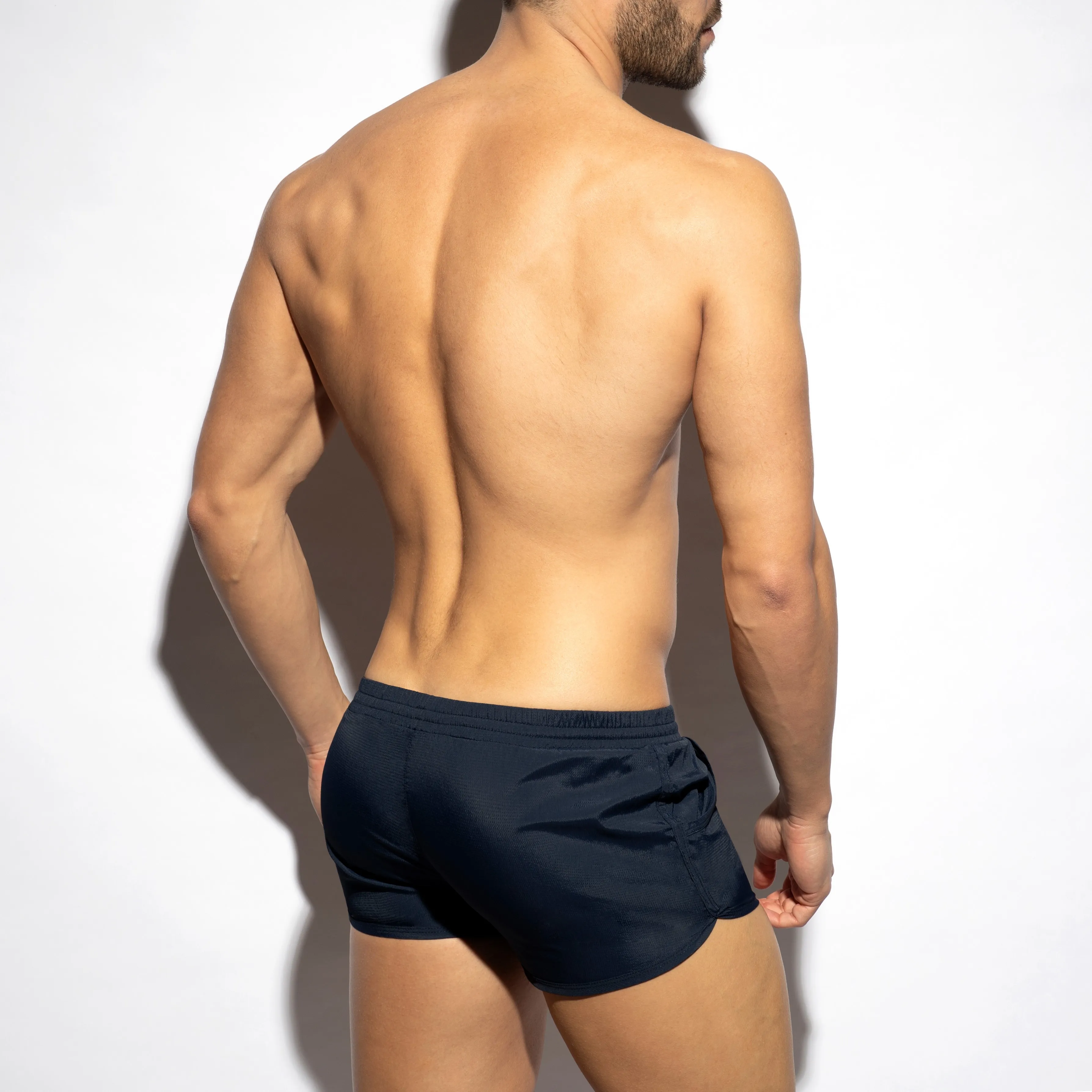 Short de bain Plain Rocky - marine - ES collection : vente short de...