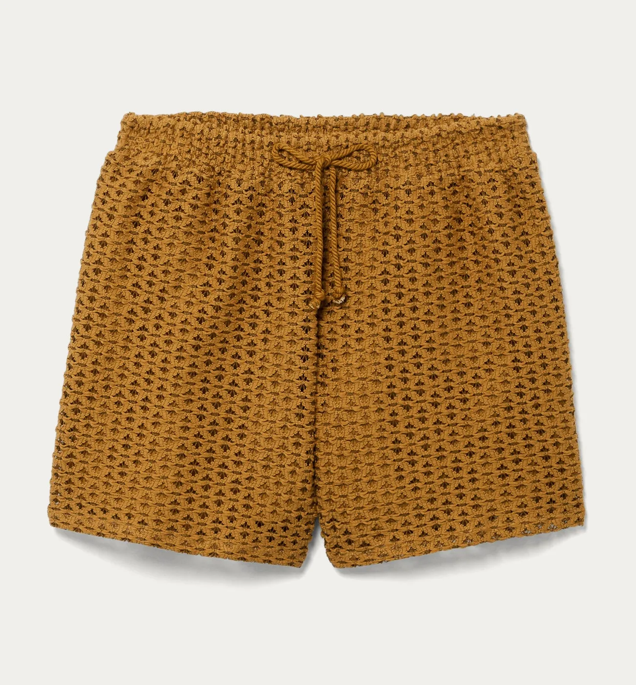 Short en crochet Femme - Marron