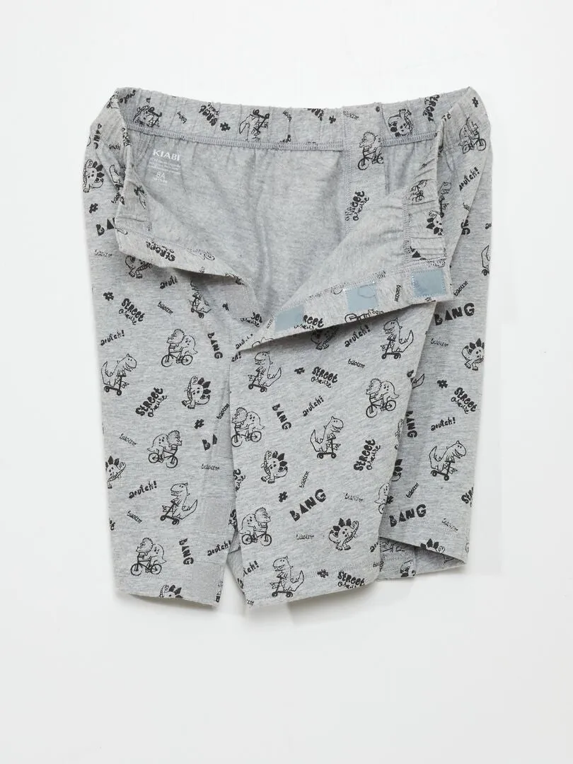 Short en jersey - So Easy - Gris