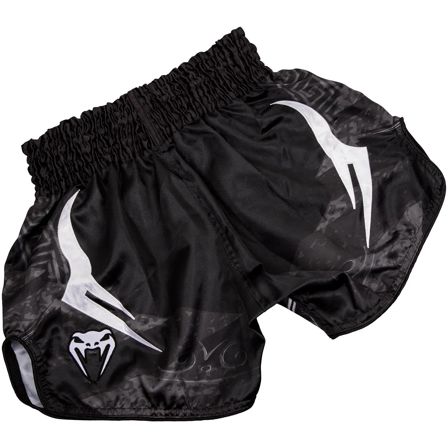 Short Muay Thai Venum Gladiator 3.0 - Noir/Blanc