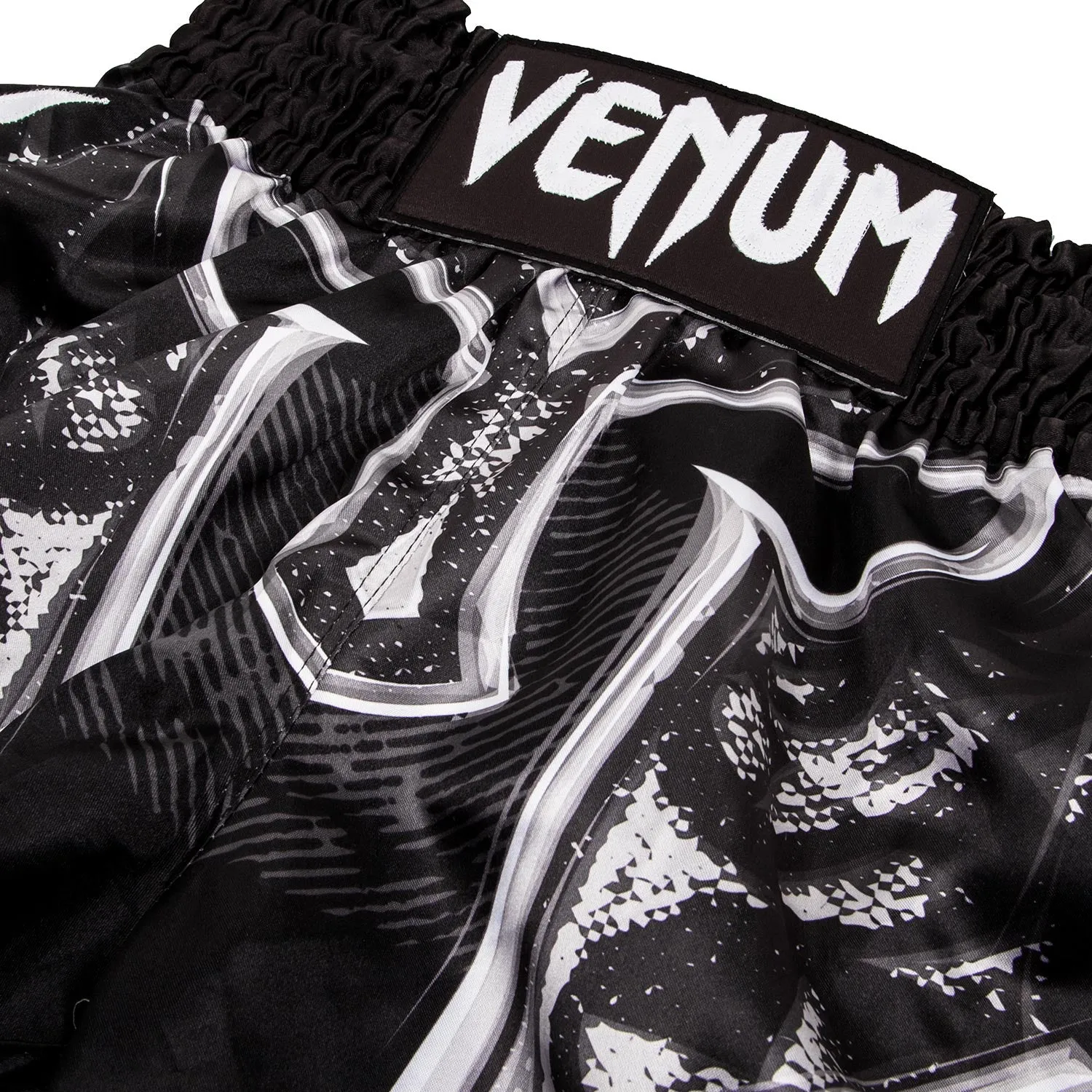 Short Muay Thai Venum Gladiator 3.0 - Noir/Blanc