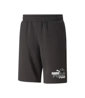 Short Noir Homme Puma Logo Power