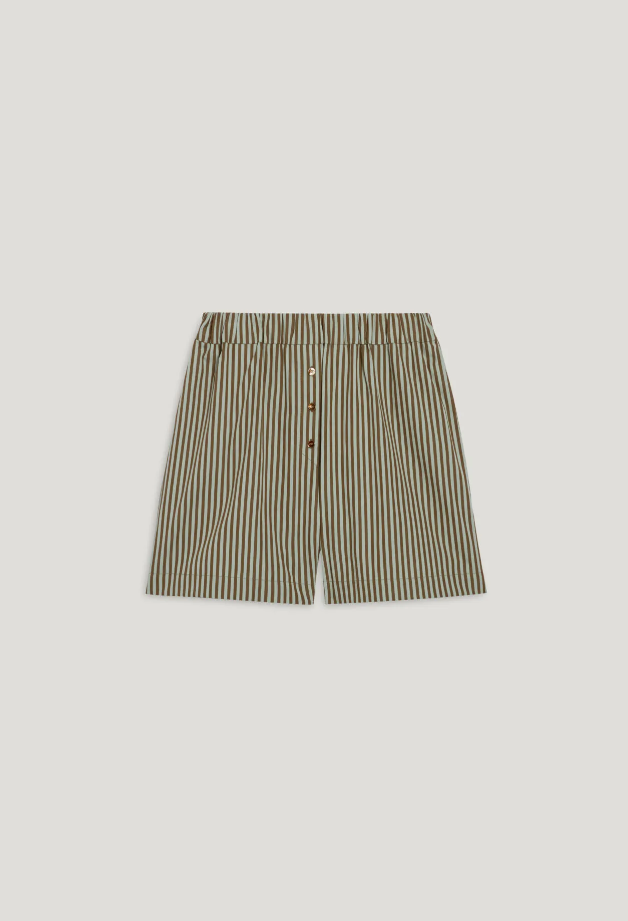 Short rayures vert | Claudie FR