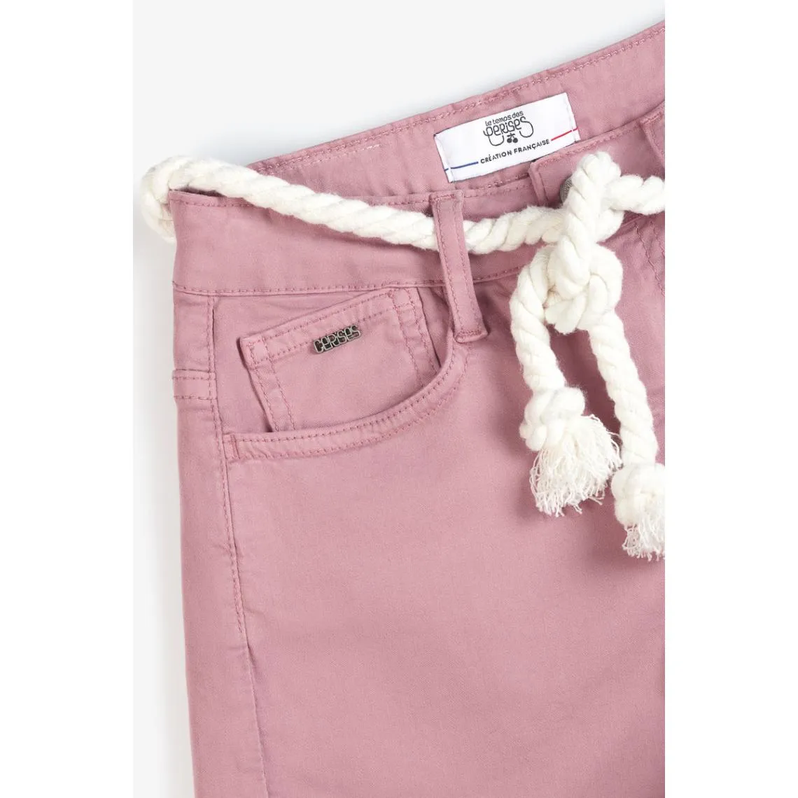 Short TIKO rose en coton | 3 Suisses