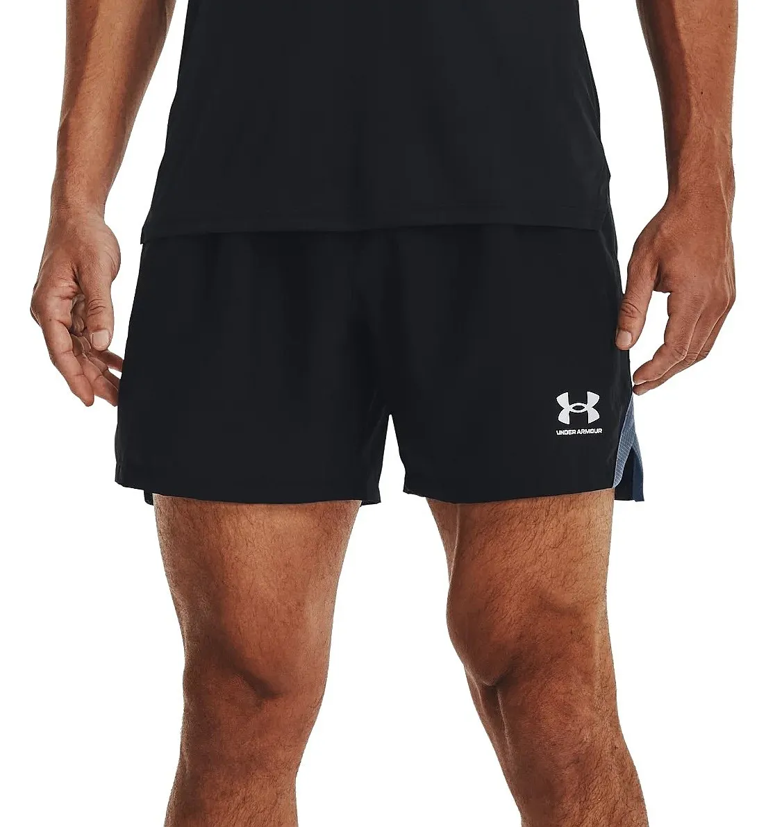 short Under Armour Accelerate - 002/Black/White - men´s